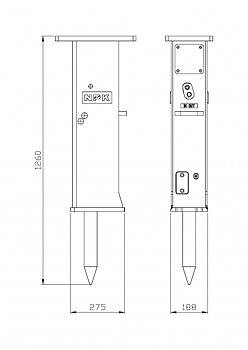 Hydraulhammare NPK PH-2
