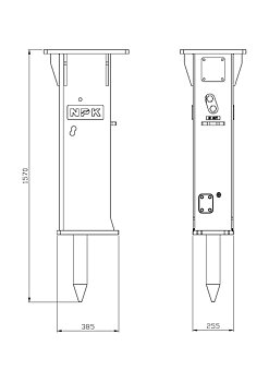 Hydraulhammare NPK PH-4