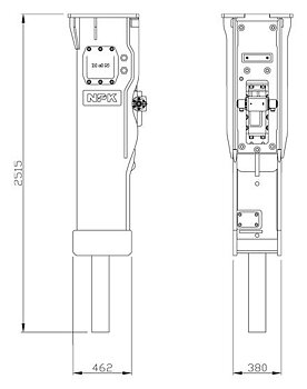 Hydraulhammare NPK GH-10