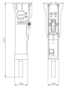 Hydraulhammare NPK GH-12
