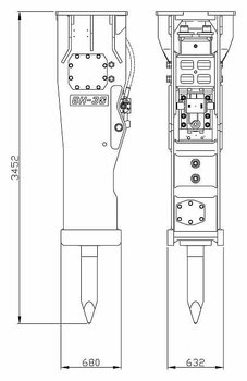 Hydraulhammare NPK GH-30