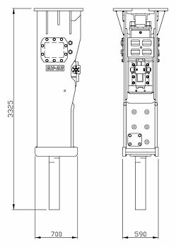 Hydraulhammare NPK GH-23