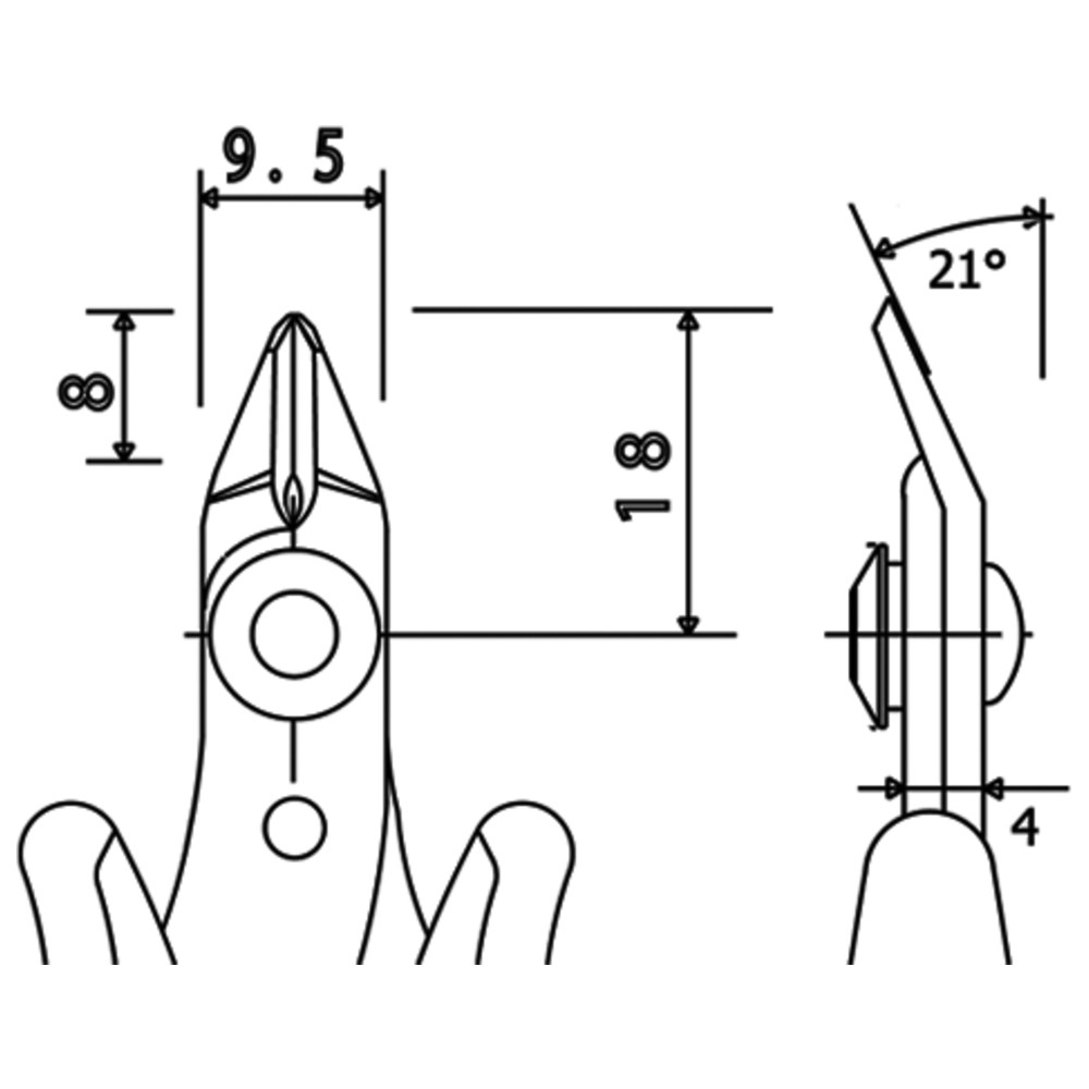 Micron-Shear 170M, standardhandtag - 2
