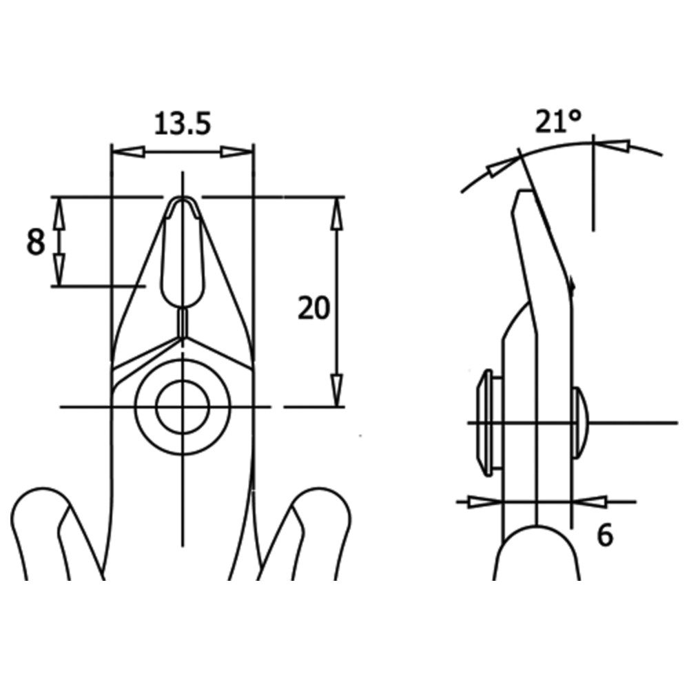 Shear 190, standardhandtag - 2