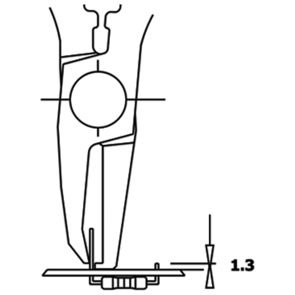 Framskärare TR5000, 1,3 mm, ESD-handtag