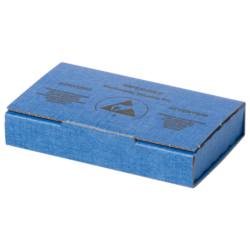 Safeshield shipping box, ESD, 95 x 30 x 15 mm, PE foam, 6 mm