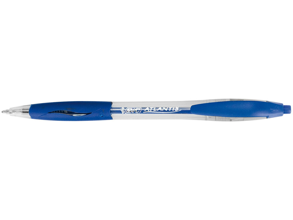 Ballpoint pen Bic Atlantis blue - Etronix International