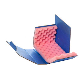 Safeshield fraktlåda, ESD, 200 x 140 x 50 mm, PU-skum, 20 mm