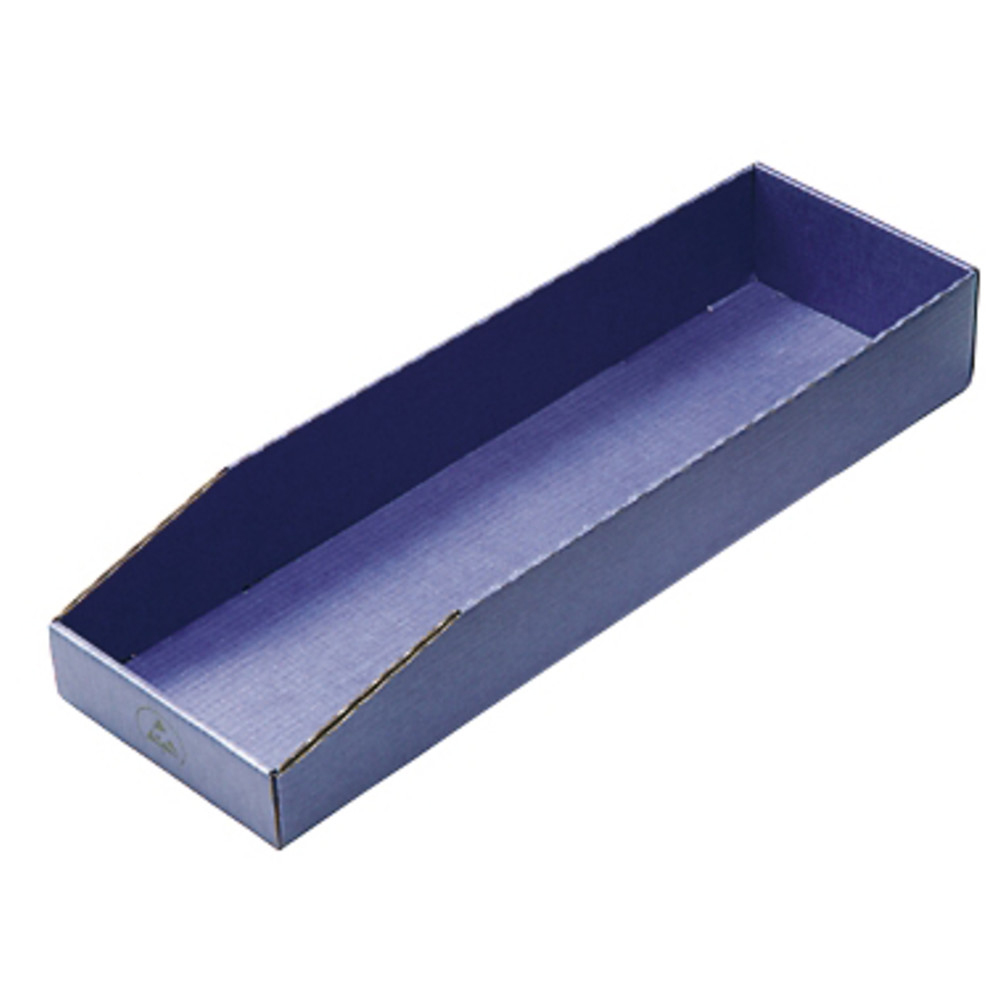 IC rod tray made of Safeshield, ESD, 630 x 195 x 95 mm
