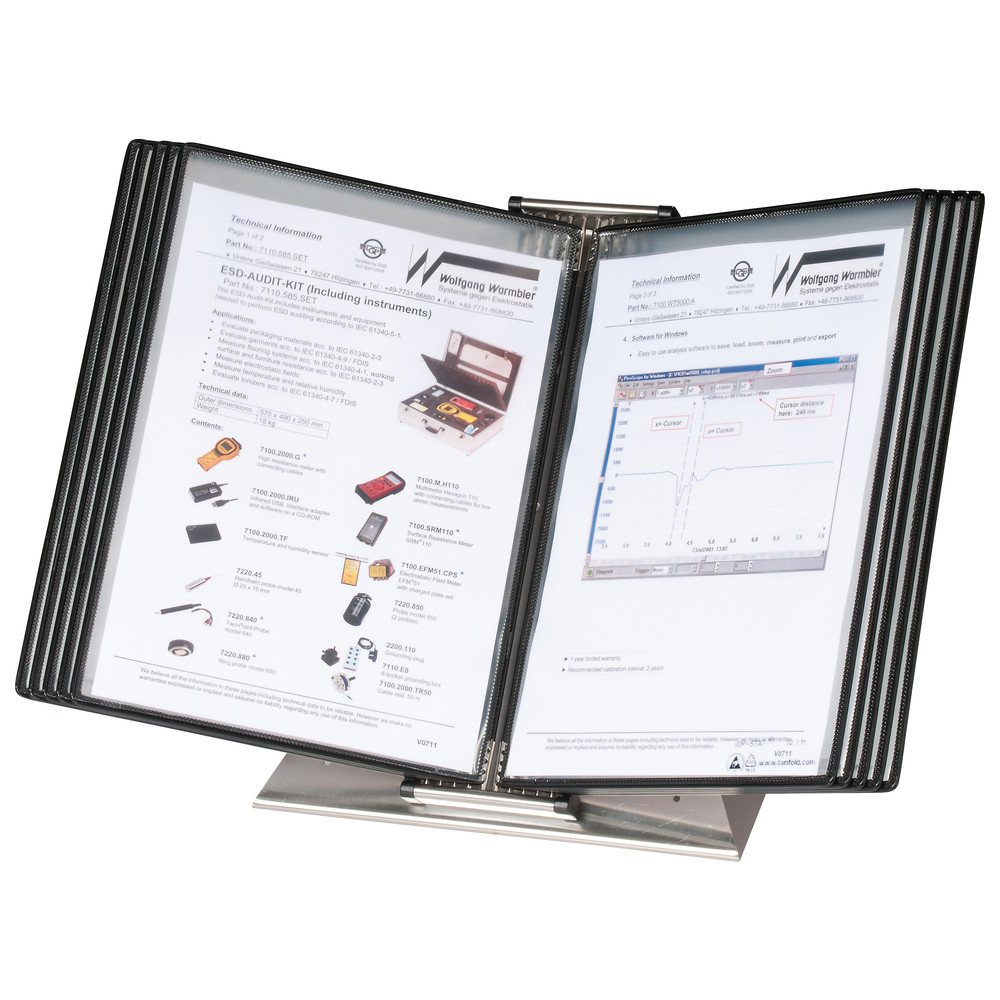 Tarifold IDP-STAT table stand, ESD