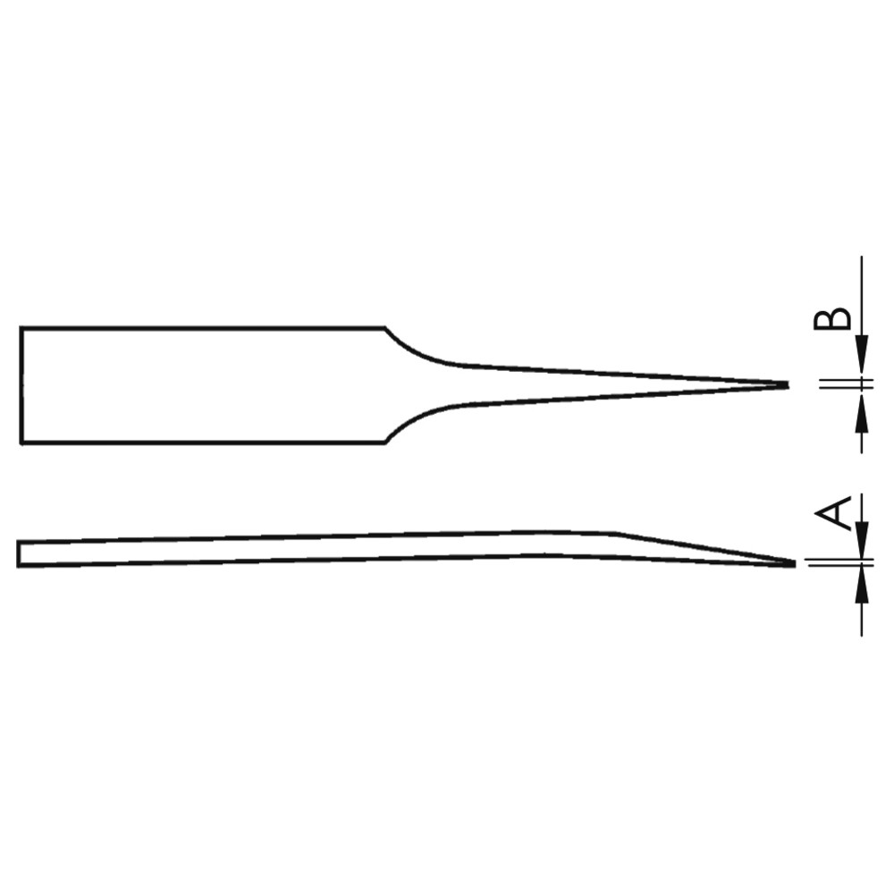 All-plastic tweezers 705, CF version - 2
