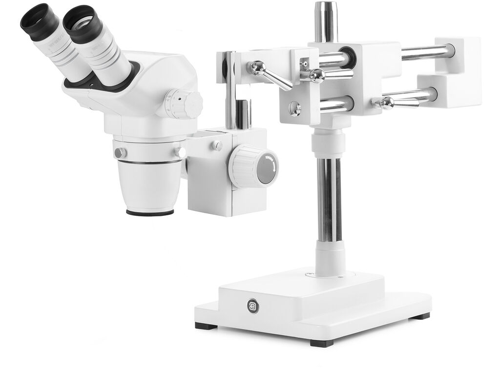 ESD Stereomikroskop NexiusZoom 1902-B, binokulär 0,67-4,5 (WF 10X/22MM), vit
