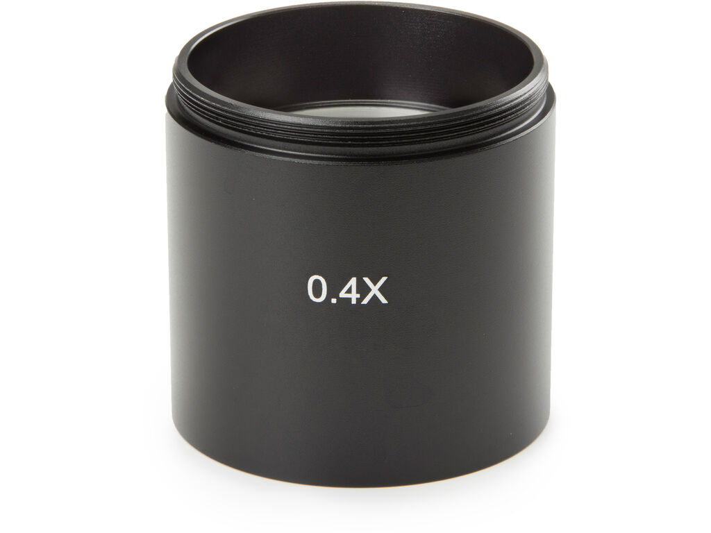 Attachment lens NZ.8904, 0.4x magnification, for Euromex stereomicroscopes