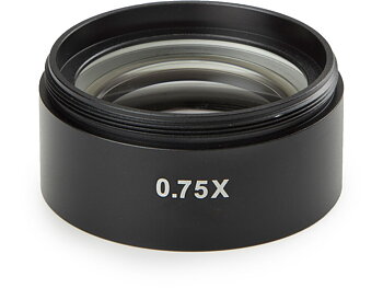 Attachment lens NZ.8907, 0.75x magnification, for Euromex ESD stereo microscopes
