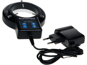 LED Ringljus med 72 lysdioder, 21.000 Lux, justerbar ljusintensitet