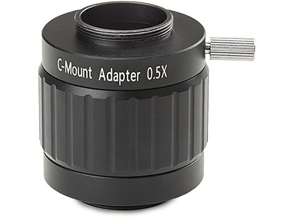 C-mount adapter med 0,5x objektiv för NexiusZoom mikroskop och 1/2´ kameror