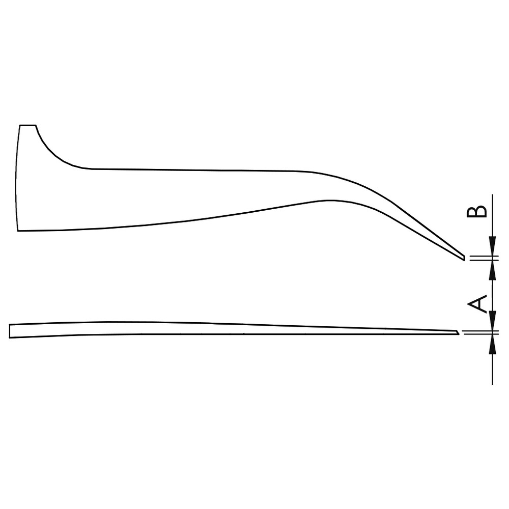 Precision tweezers "SOFT-FOAM" 7-SA-DN - 2