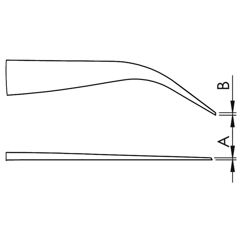 Precision tweezers 7, CF version - 2