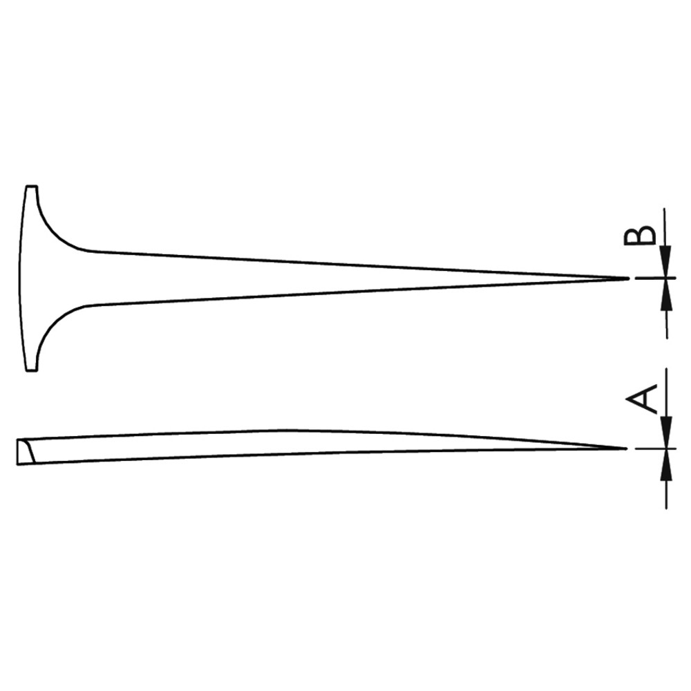 Precisionspincett 5, utförande SV