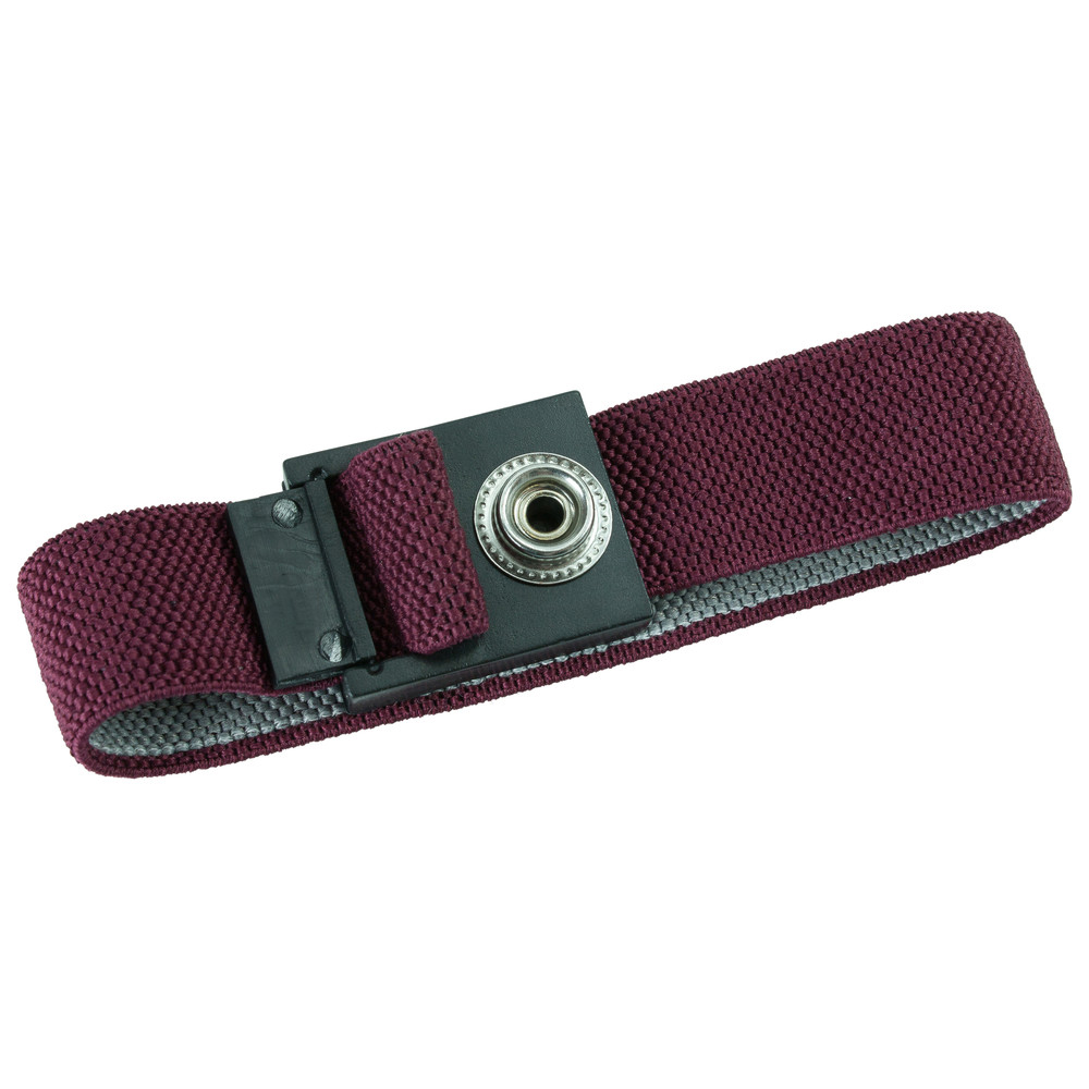 Handledsband ECO, ESD, 10 mm, rött