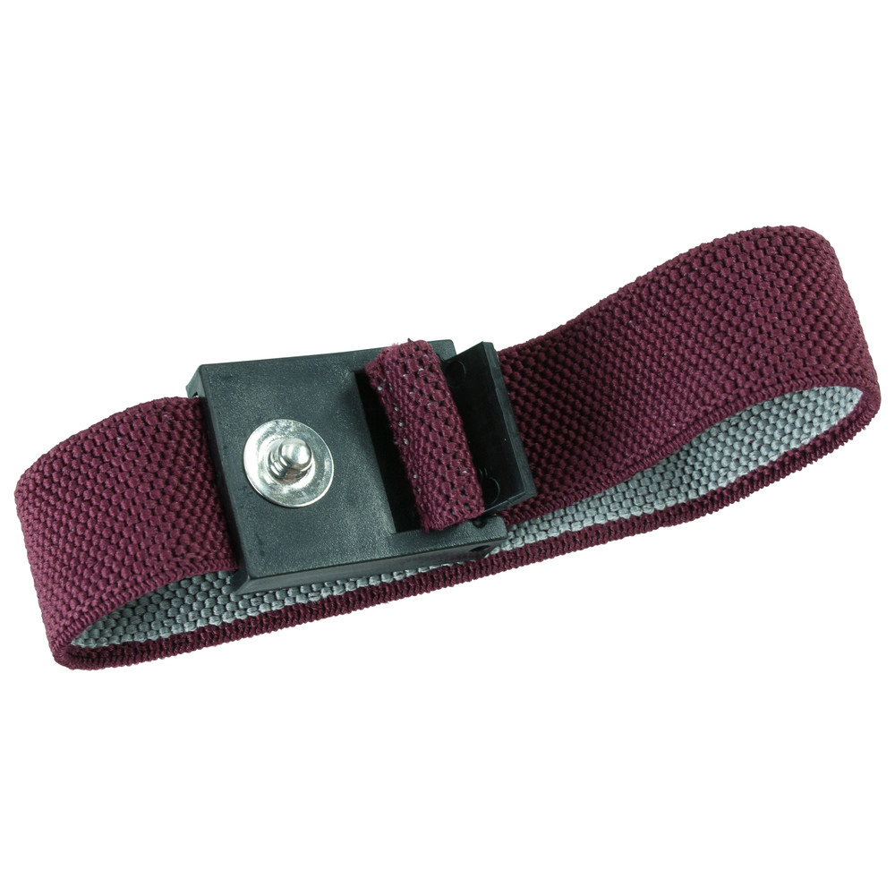 ECO wrist strap, ESD, 3 mm, red