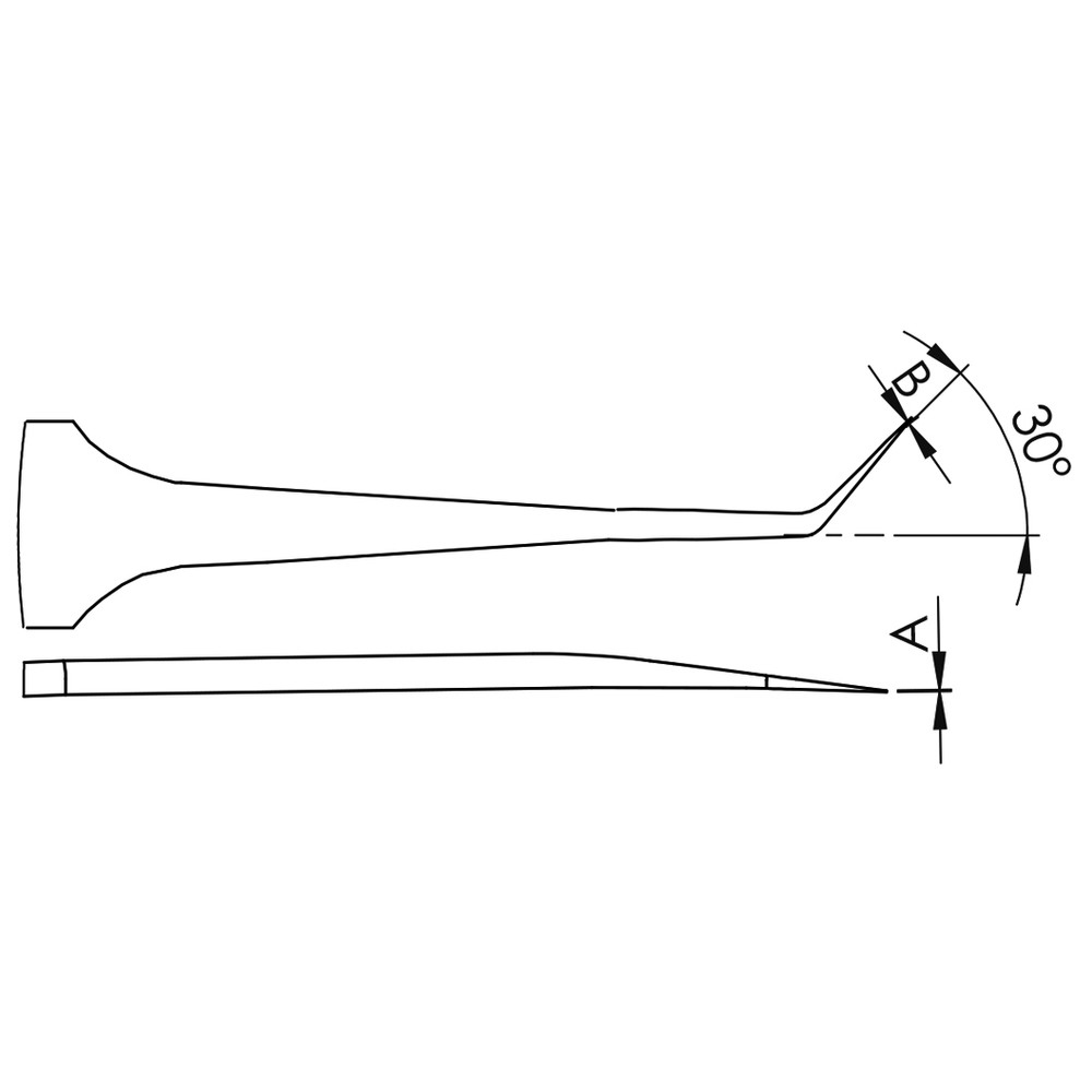 Precisionspincett för allroundbruk 5B-SA, typ PRO - 2