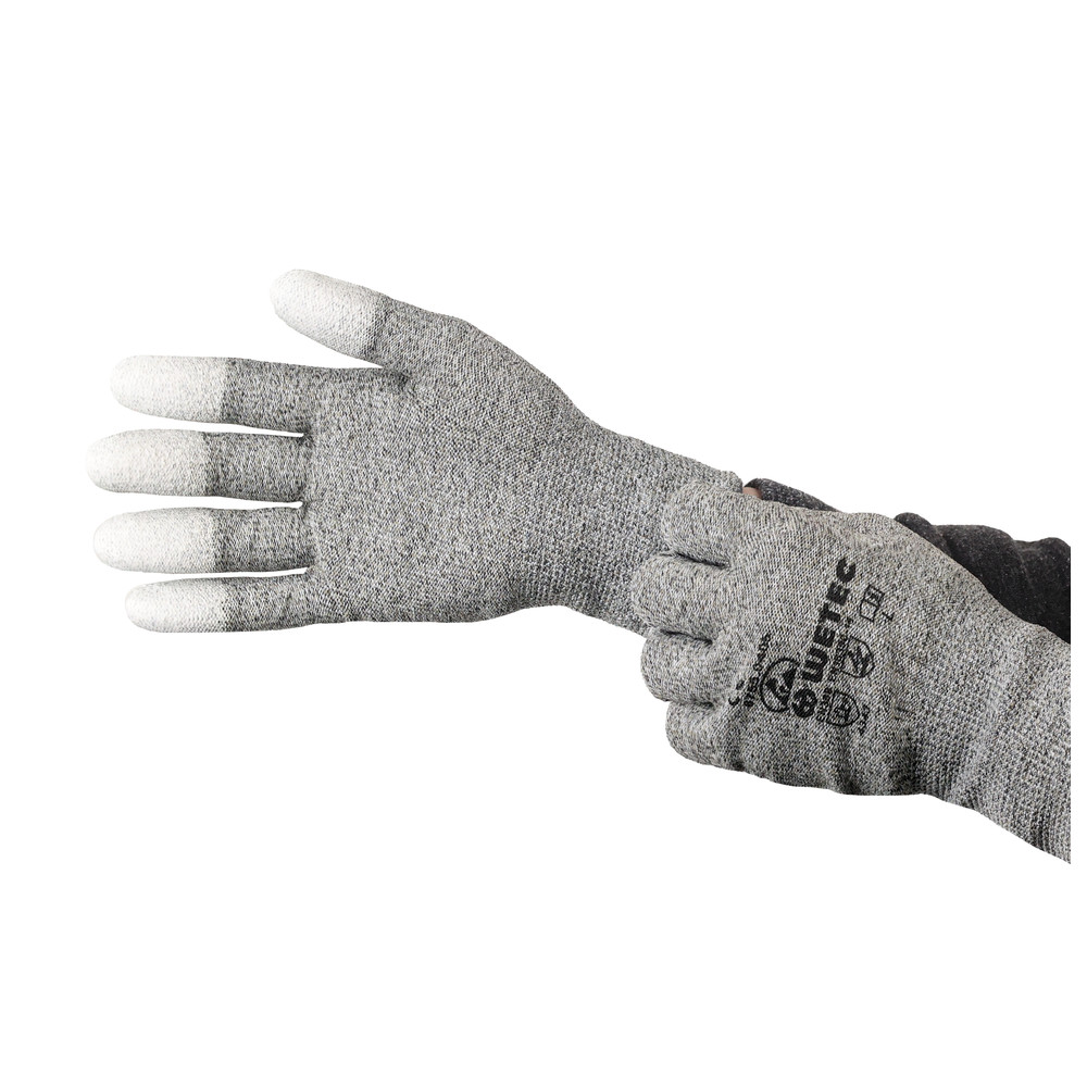 ESD carbon cut-resistant gloves, 2XL