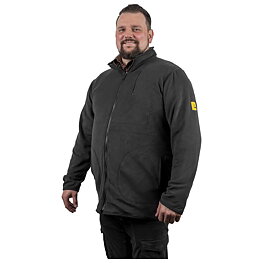 ESD fleece jacket, 2XL, black