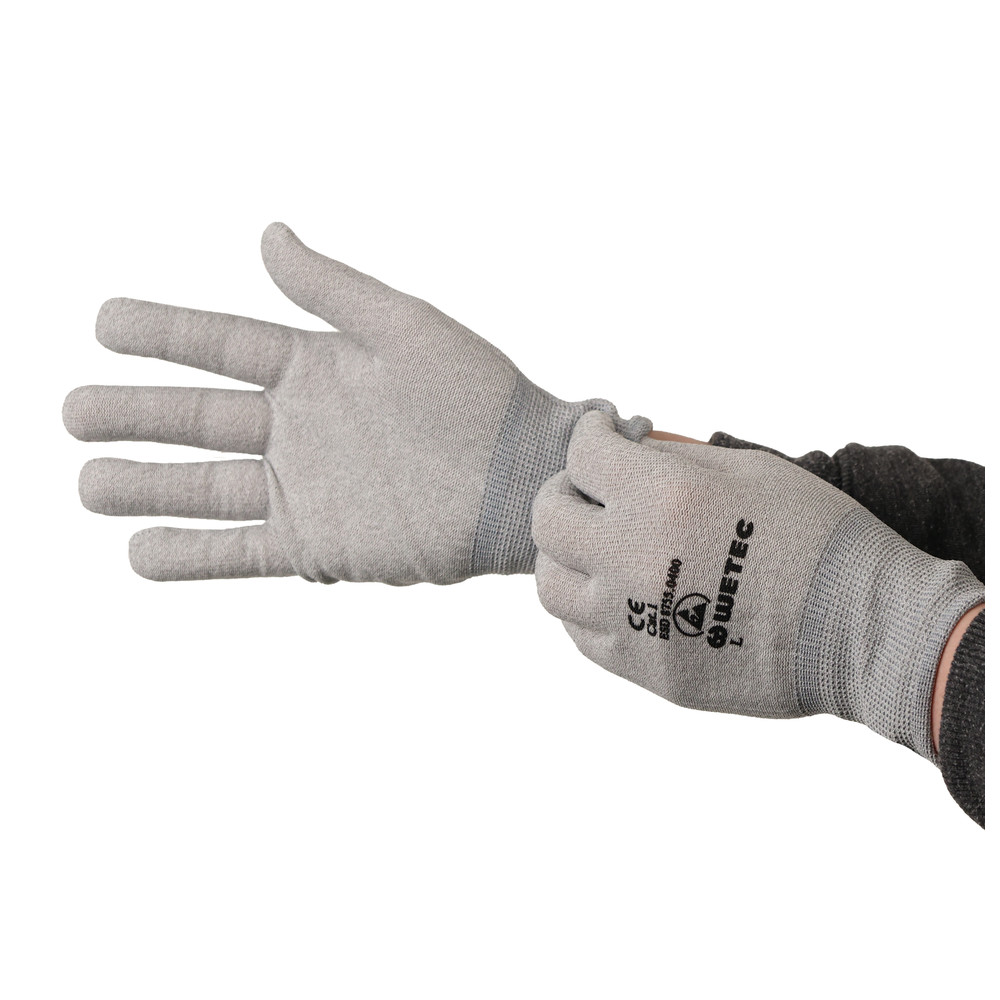 ESD-handskar, allergivänliga, XL