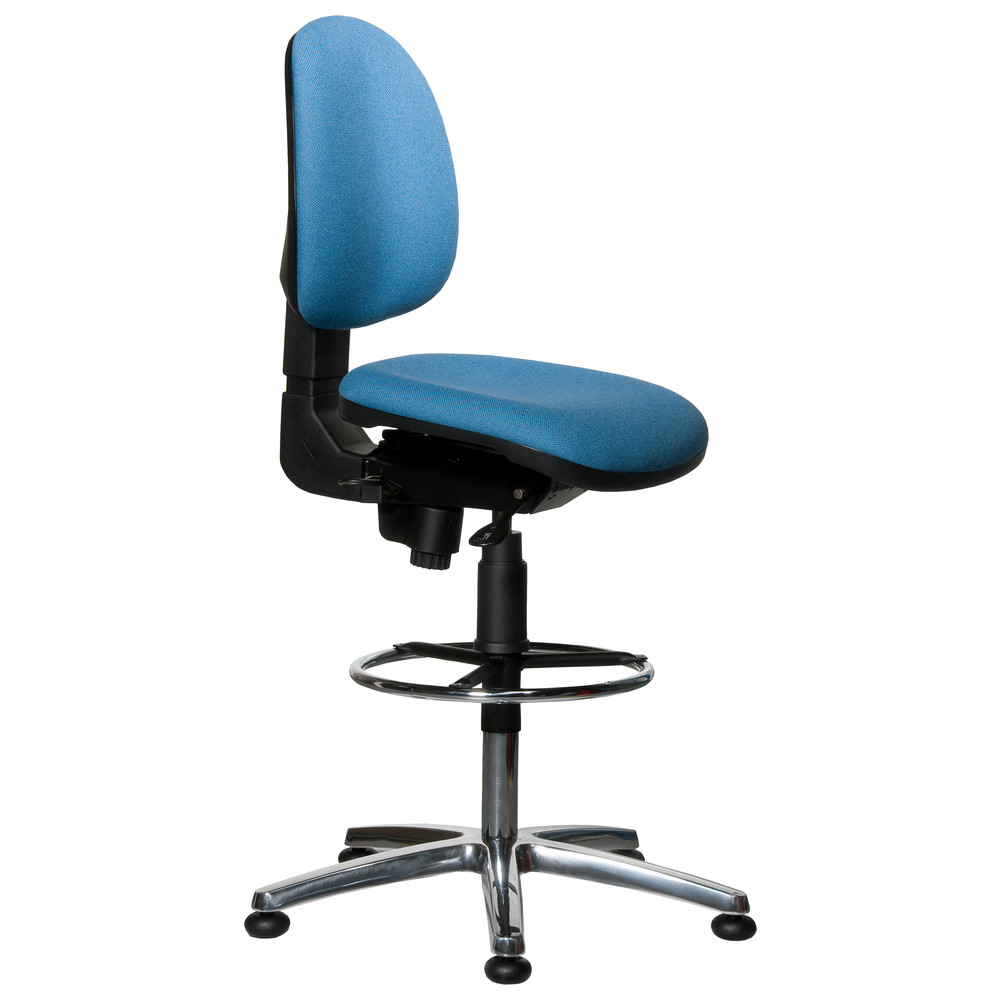 Swivel chair Comfort Chair high chair version with glides, ESD, black