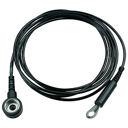 Jordkabel, ESD, 10 mm DK/ögla 4 mm, 1,5 m, 1 MOhm