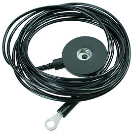 Jordkabel, ESD, 10 mm DK/ögla 5,5 mm, 3 m, 1 MOhm