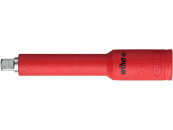 Insulated extension 3/8´ square adapter for nut driver inserts, insulated