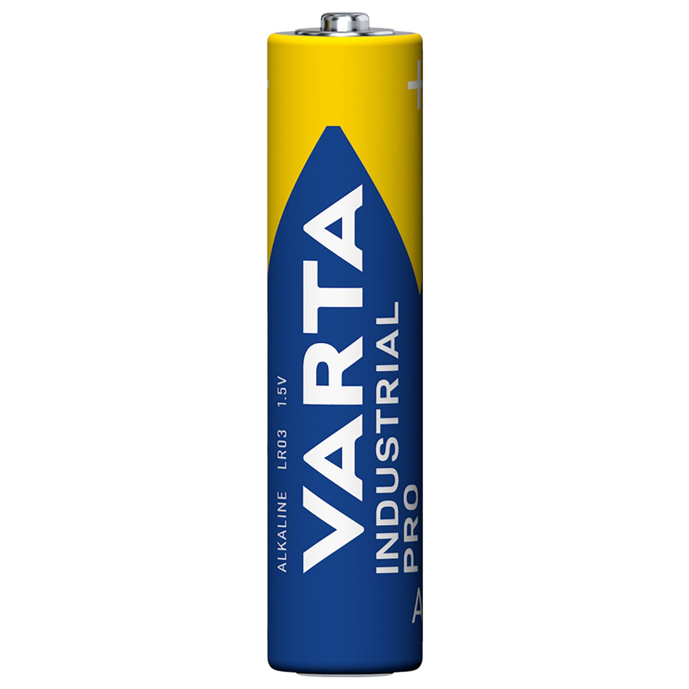 Industrial Pro, Alkaline Battery, Type AAA / Micro / LR03, 1.5 V