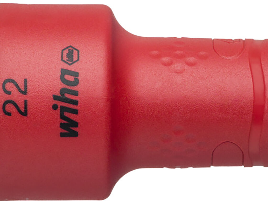Insulated nut driver insert 3/8´ hexagon head