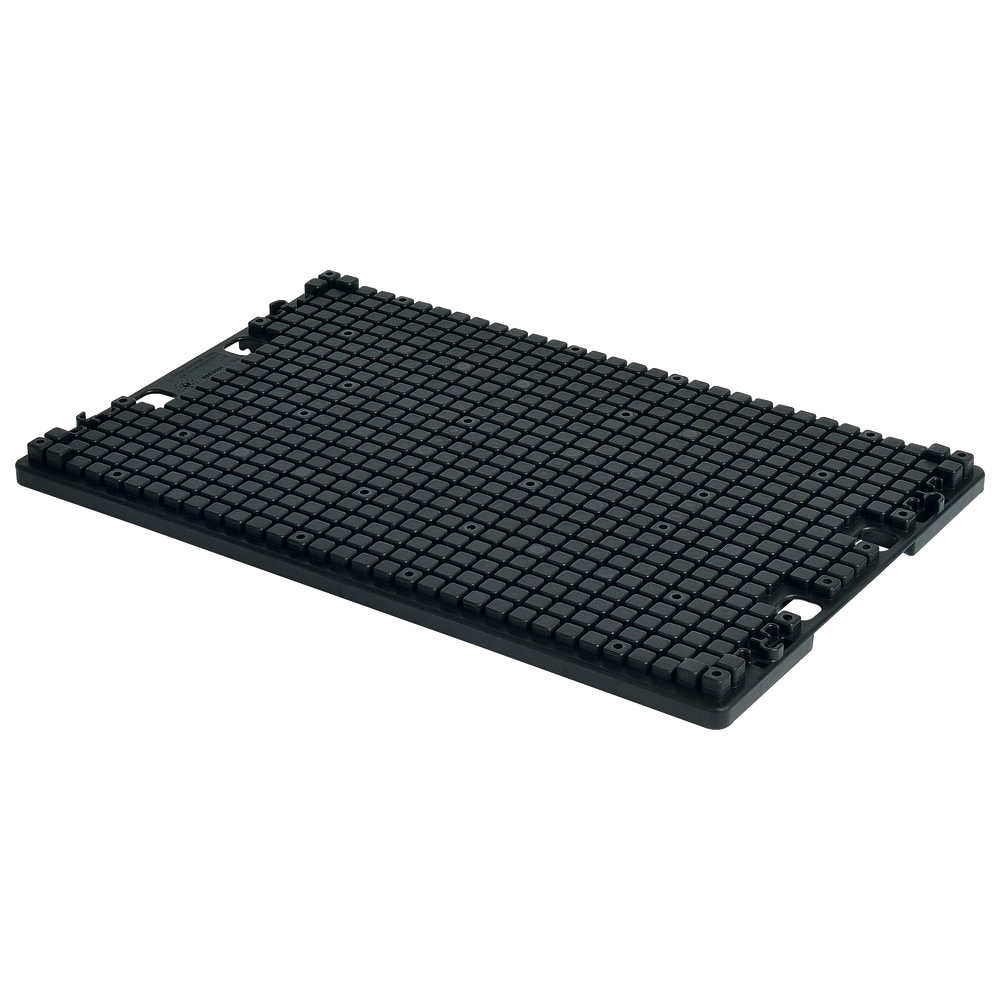 PCB holder, dissipative, square studs, ESD