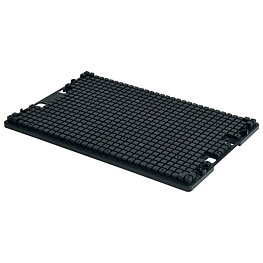 PCB holder, dissipative, square studs, ESD