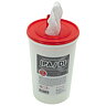 Solder paste cleaning wipes, IPA/deionized water
