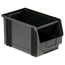 Förvaringslåda med öppen front, ESD, 350 x 200 x 200 mm