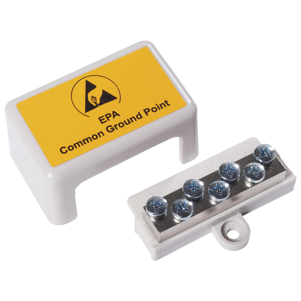 Central earthing strip, ESD
