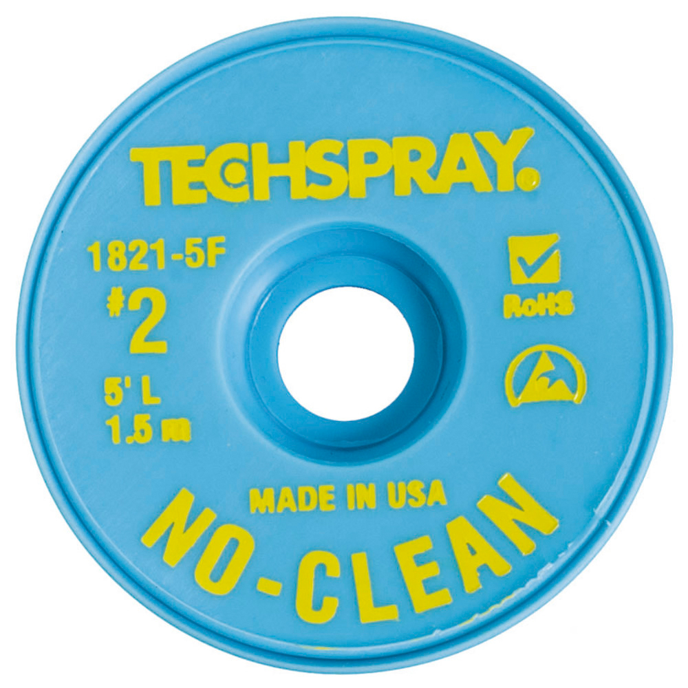 Avlödningstråd No-Clean, 1,4 mm, 1,5 m, gul
