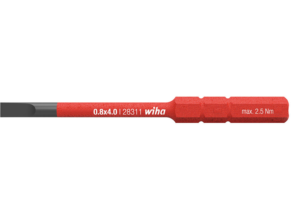 slimBit electric bit Slotted 3 mm