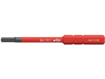 slimBit 1000V bits Hex 4 mm