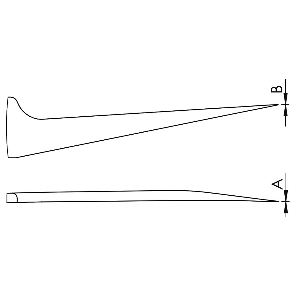 Precisionspincett för allroundbruk 5A-SA, typ ECO - 2
