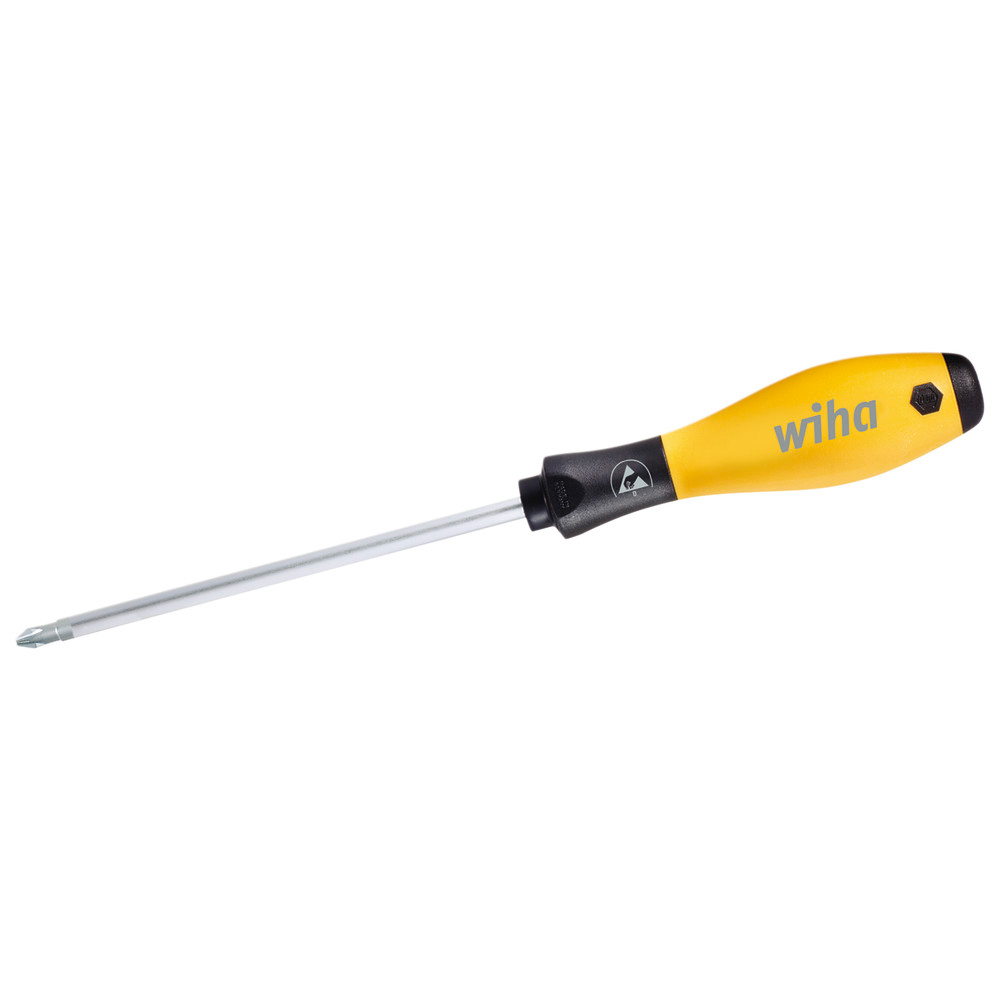 Phillips screwdriver, SoftFinish, ESD, 0x60 mm