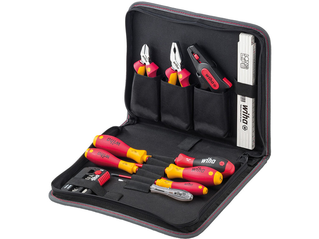 Tool set electrician Mixed, 32-pcs. incl. tool pouch