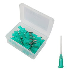 Doseringsnål, rak, 1", 0,84 mm / Gauge 18, grön (50/pack)