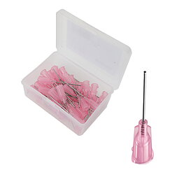 Doseringsnål, rak, 1", 0,60 mm / Gauge 20, rosa (50/pack)
