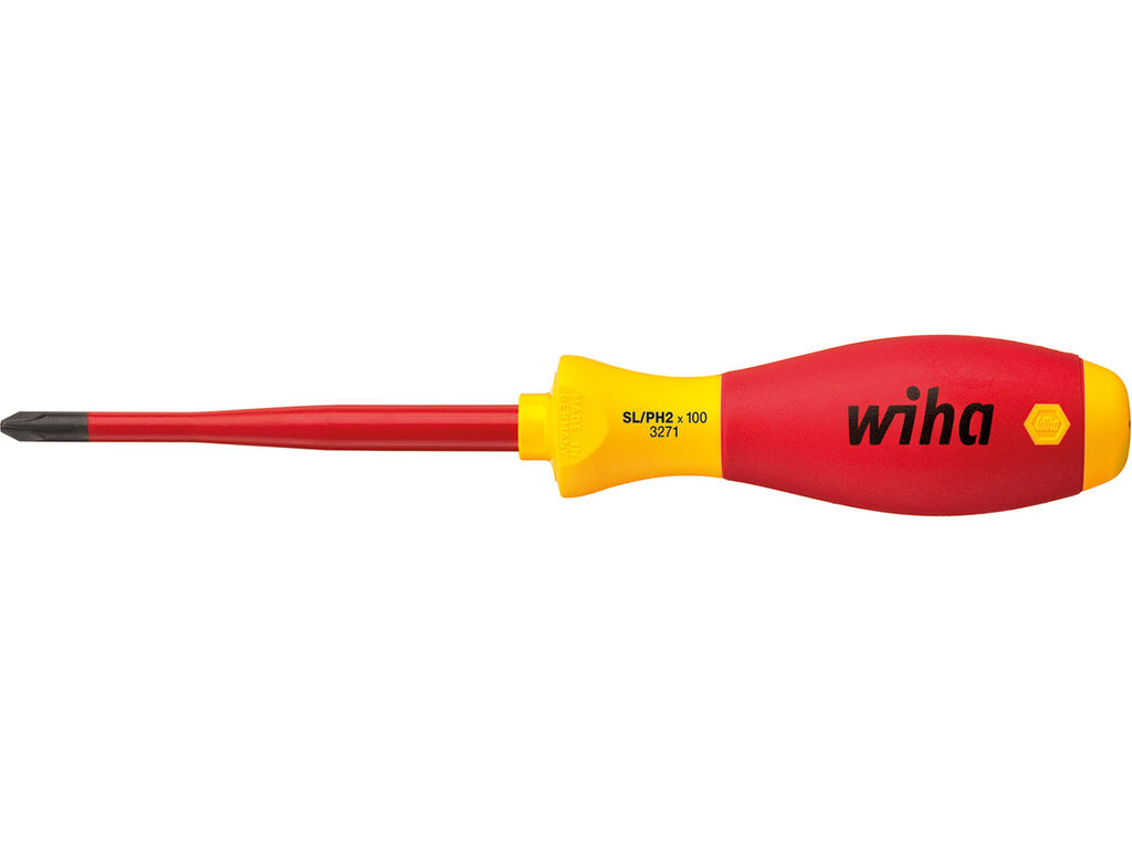 Screwdriver SoftFinish® electric slimFix electric PlusMinus/Phillips SL/PH2 x 10