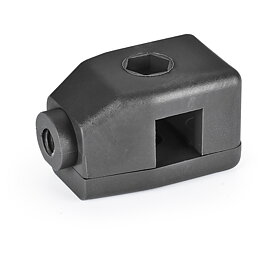 Rotary socket, for mounting frame